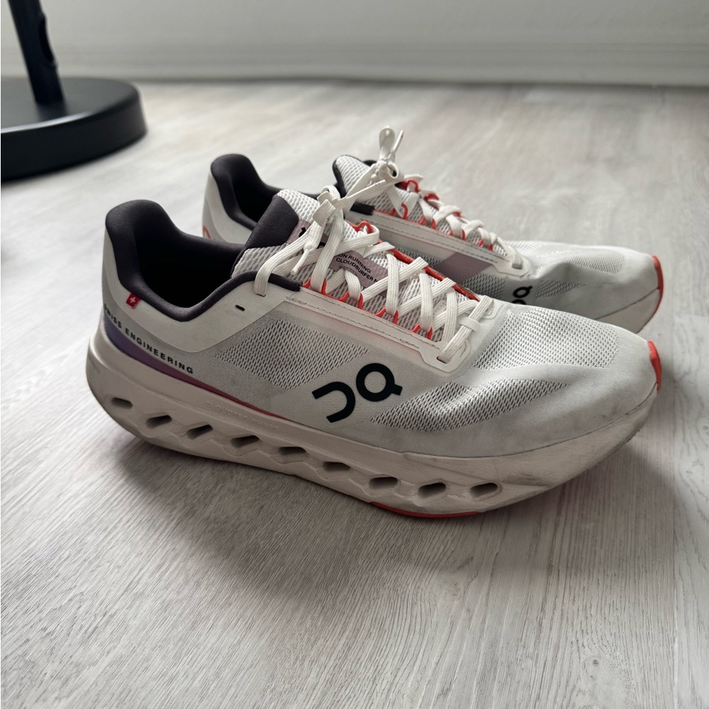 ON Running Cloudsurfer Next -?Men's White Athletic Shoes